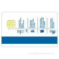 Blank PVC siemens 4428 sle4442 SLE5528 contact smart ic card